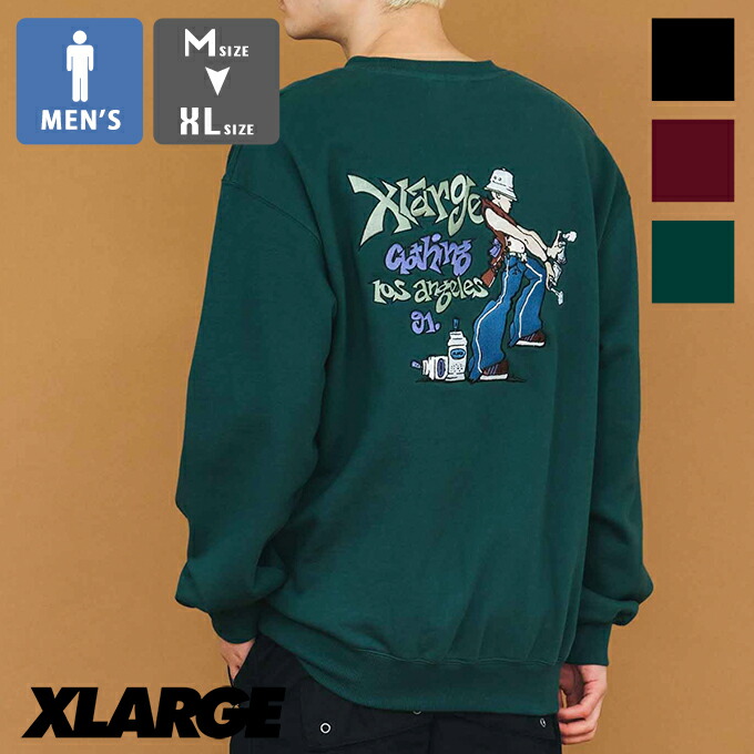楽天市場】【 XLARGE エクストララージ 】 XL GRAFFITI CREWNECK SWEAT