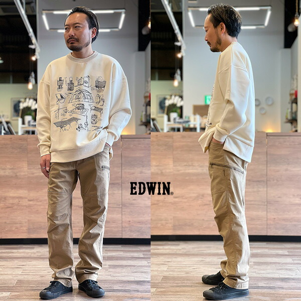 楽天市場】【即日/裾上げ無料】EDWIN XV エドウィン カーゴパンツ