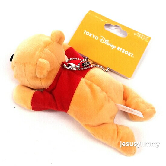 くまのプーさんページ ダッフィ 10周年 ストラップ ぬいぐるみ くまの