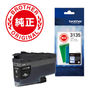楽天市場】ブラザー インク lc3135bk 純正の通販