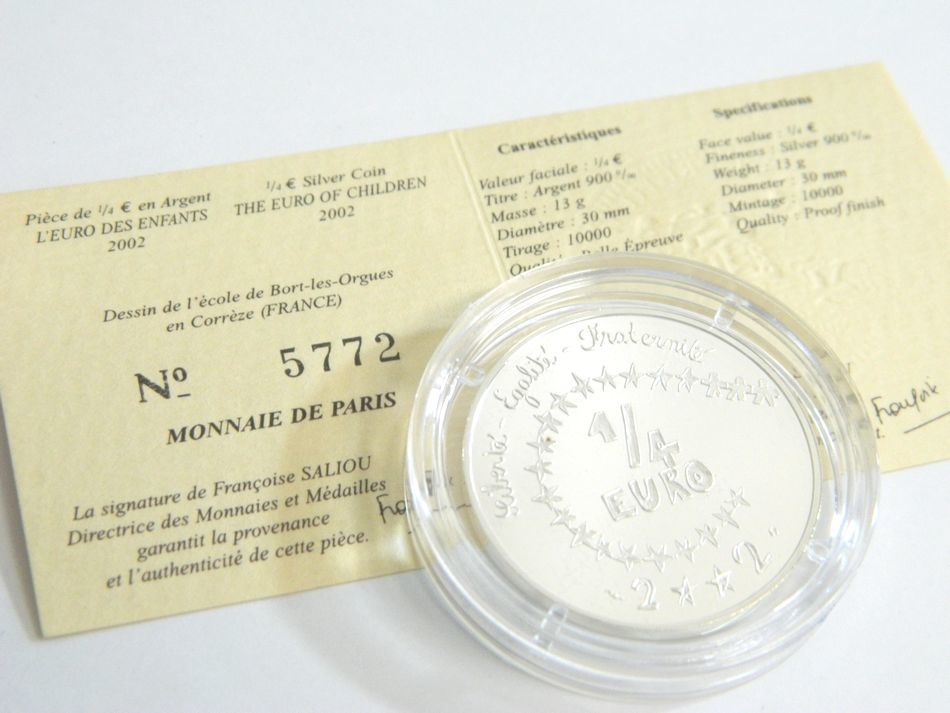 楽天市場】[中古] 送料無料 DE PARIS 2002年 2003年 銀貨4種セット