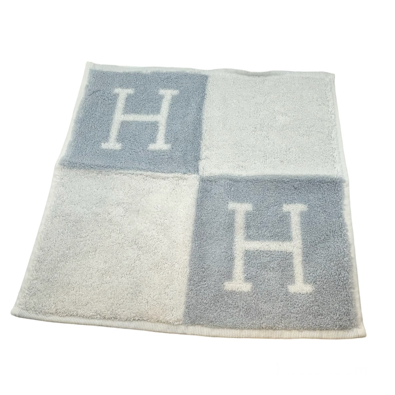 エルメス HERMES タオル カレタオル アヴァロン ブルーグラシエ その他