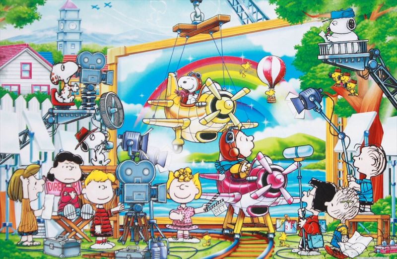 廃盤 希少】アポロ社 SNOOPY スヌーピー 1000ピース ジグゾーパズル