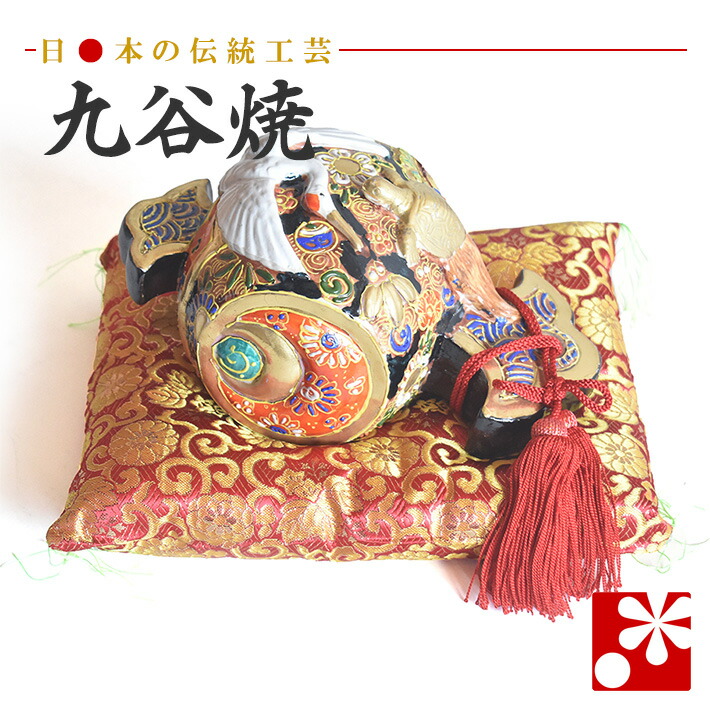 楽天市場】九谷焼 打ち出の小槌（中型8号） 鶴亀盛 : 九谷焼専門店 和座