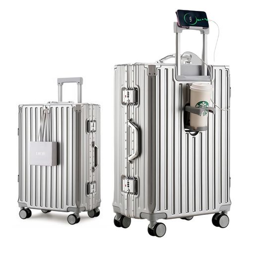 スーツケース フレームタイプ シルバー 3泊4日」の人気商品一覧 | 安い