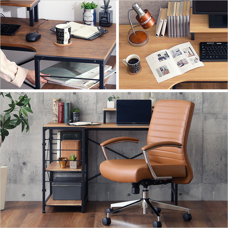 楽天市場】デスク チェア セット パソコンデスク L字型 昇降式 デスク