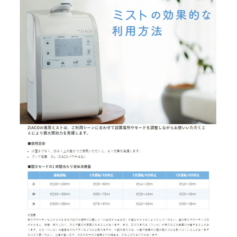 楽天市場】ZiACO ジアコ スターターキット 次亜塩素酸噴霧器 次亜塩素