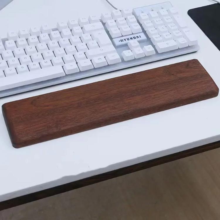 楽天市場】リストレスト 木製 パームレスト ウッド キーボード 手首