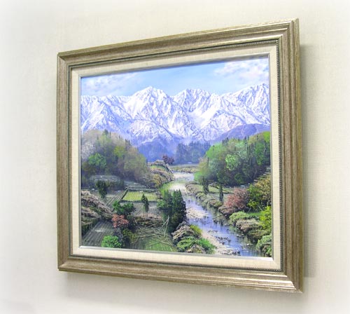 楽天市場】絵画 油絵 白馬岳 （佐田光） 送料無料 【海・山】【肉筆