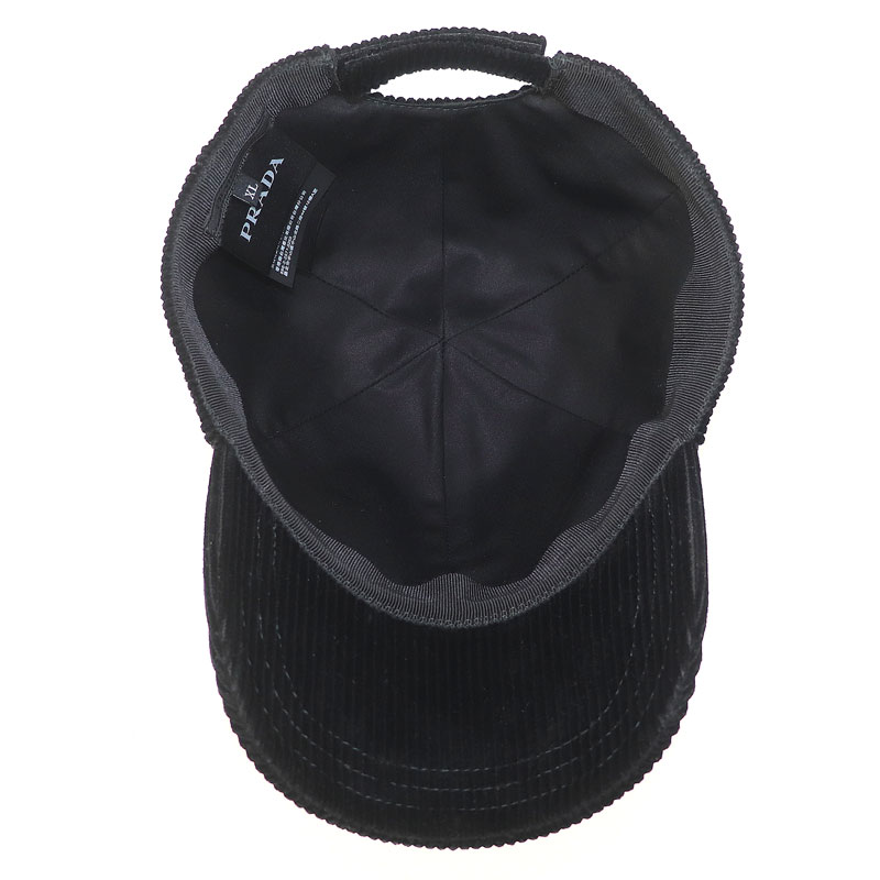 楽天市場】【未使用品】プラダ【PRADA】 コーデュロイ ベースボール