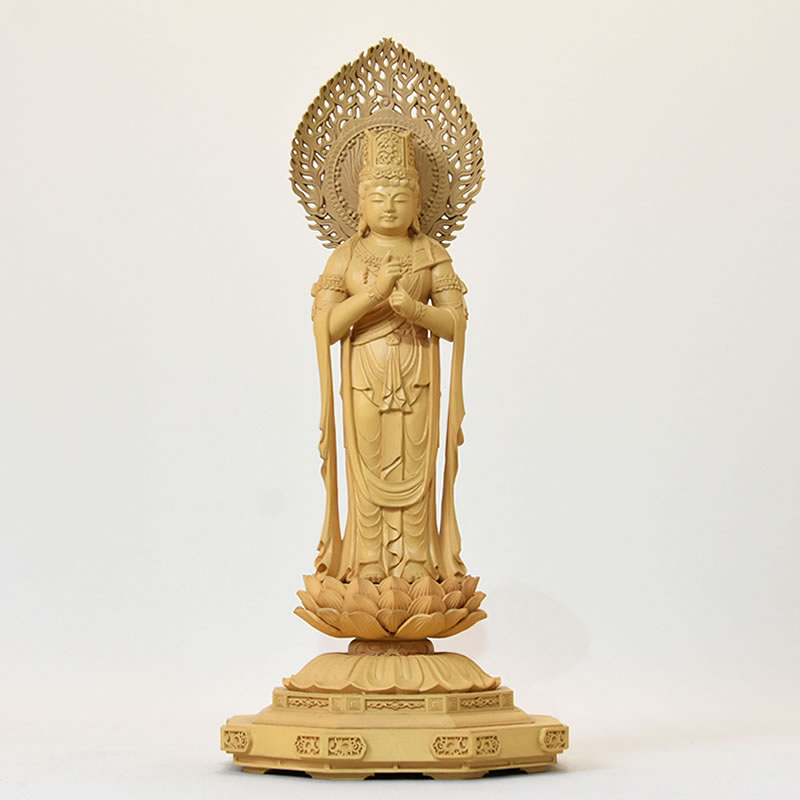 楽天市場】木彫 仏像 【大日如来立像】 柘植（つげ） 立5.0寸 : 海宇