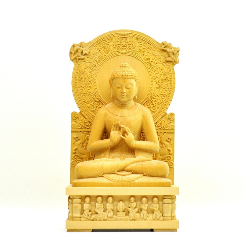 能面 木彫り 手彫り 釈迦(しゃか) 能面 釈迦（しゃか）