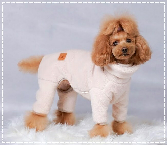 楽天市場】【 犬 服 防寒 ロンパース 】ソフトボアつなぎ 鎌倉DOG 秋冬