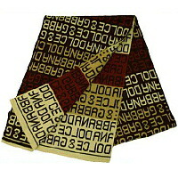 楽天市場】D&G DOLCE&GABBANA ドルガバマフラー ベージュ×キャラメル