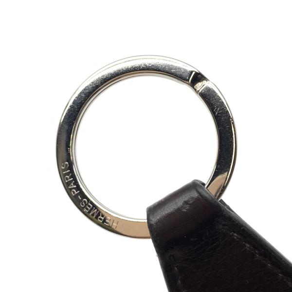 楽天市場】HERMES エルメス キーホルダー キーリング レザー タグ