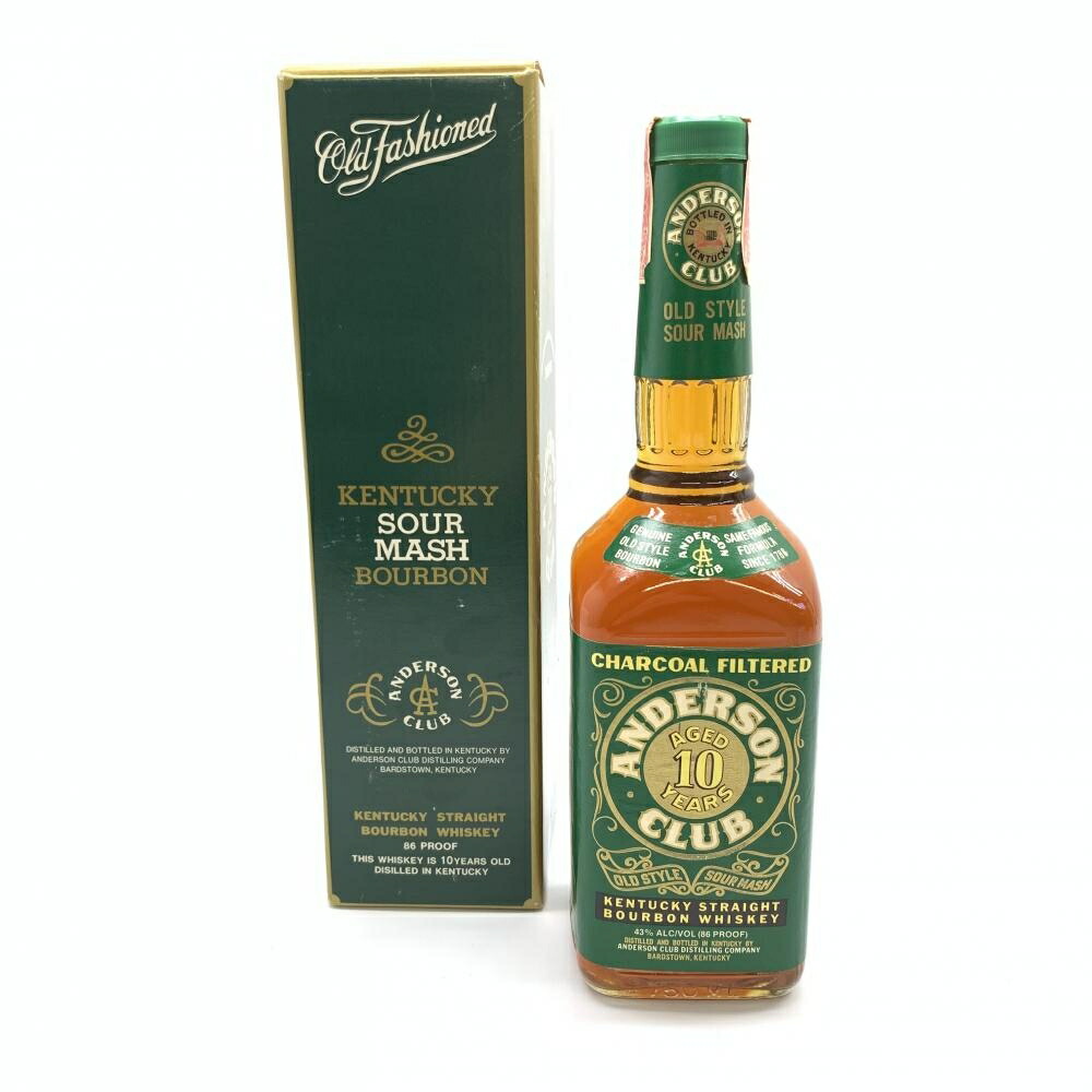 ANDERSON CLUB 15年 バーボンウイスキー 古酒 750m 【公式通販】