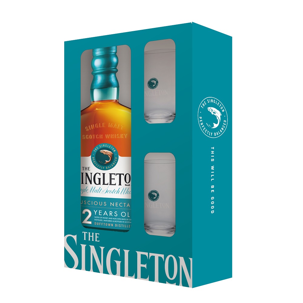 楽天市場】グラス2個付 シングルトン オブ ダフタウン 12年 700ml 40度