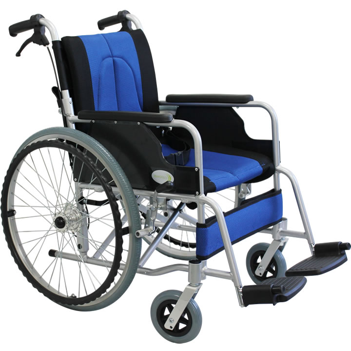 楽天市場】車椅子 車いす ノーパンクタイヤ 軽量 折り畳み 自走式