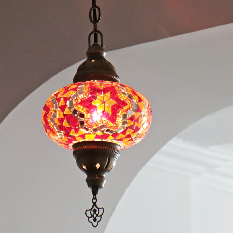 楽天市場】【10%OFFクーポン対象】トルコランプ モザイクランプ