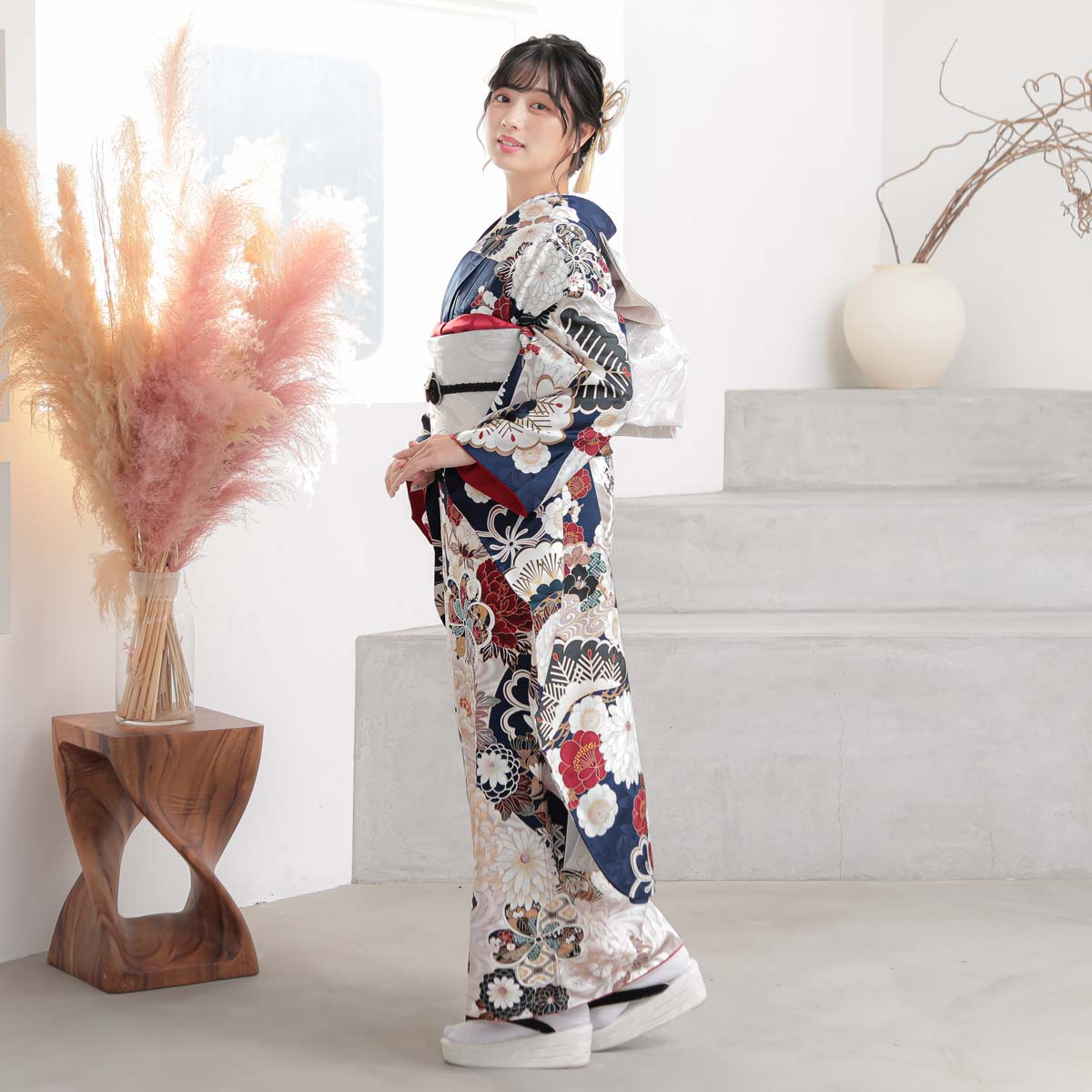 楽天市場】成人式早割クーポン10％オフ【振袖 レンタル】RS2088 正絹