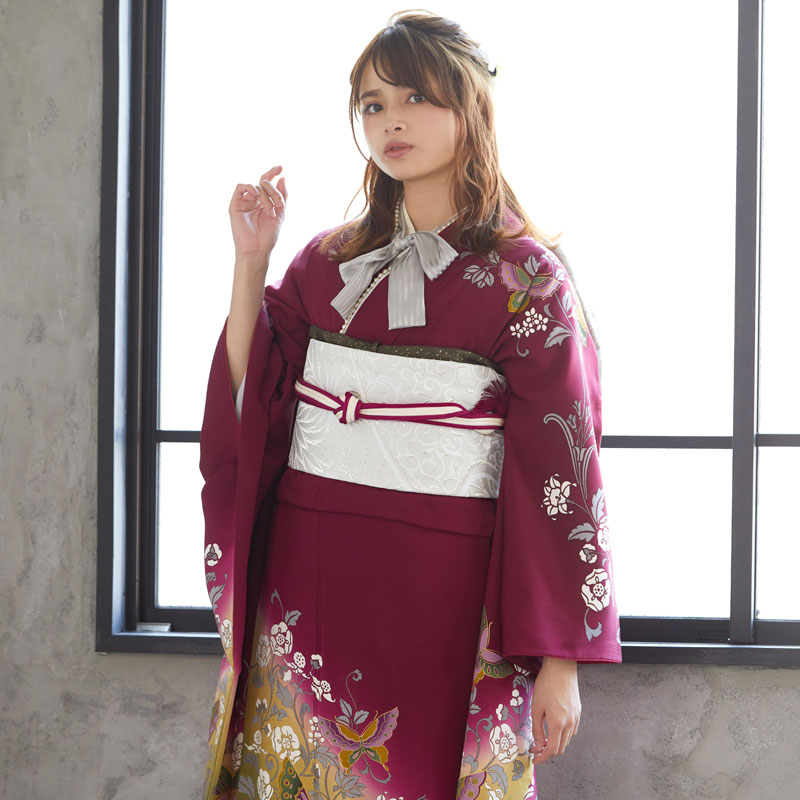 楽天市場】成人式早割クーポン10％オフ【振袖 レンタル】RS834 正絹