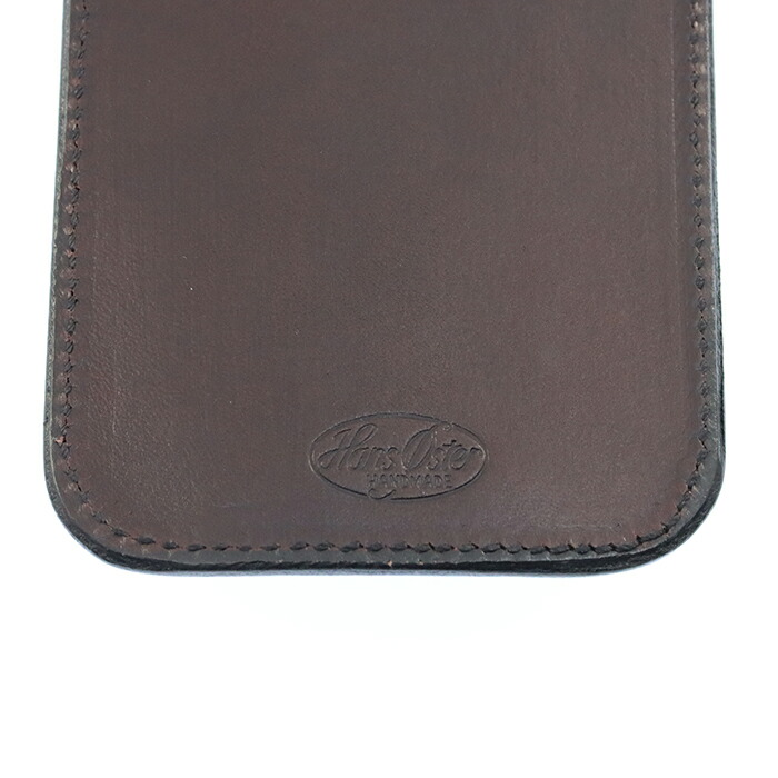 楽天市場】Hans Oster ハンス・オスター ペンケース 3本挿し こげ茶 L