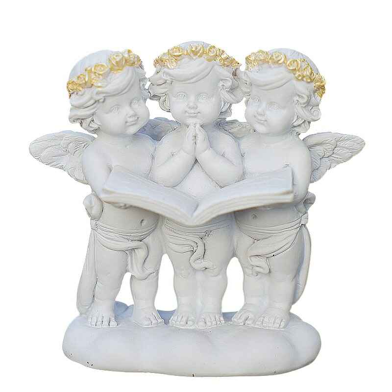 Baccarat バカラ】笛を吹く天使/エンジェル/置物/オブジェ/クリスタル