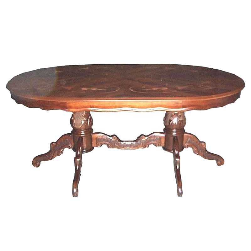 楽天市場】イタリア家具 ダイニングテーブル オーバル 175 UV塗装 艶