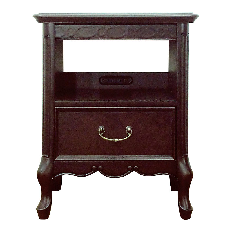 楽天市場】東海家具フルール Fleur DM ナイトテーブル コンセント付 開