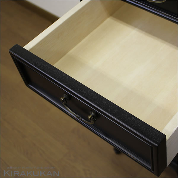 楽天市場】Noir ノワール チェスト45-5段 収納 整理 アンバーブラック