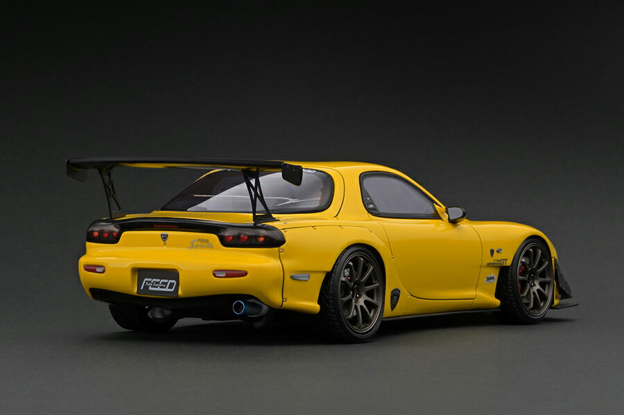 楽天市場】イグニッションモデル 1/18 マツダ FEED RX-7 (イエロー