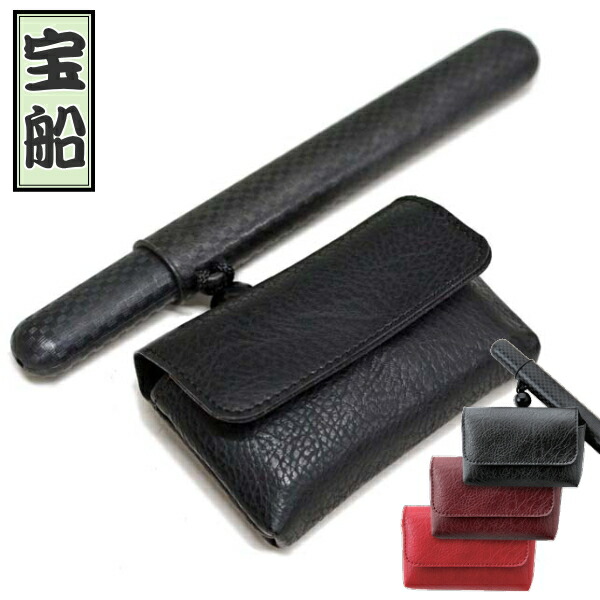 楽天市場】腰差し かます 宝船 小 全3色 合皮 煙管入れ と 煙草入れ 柘