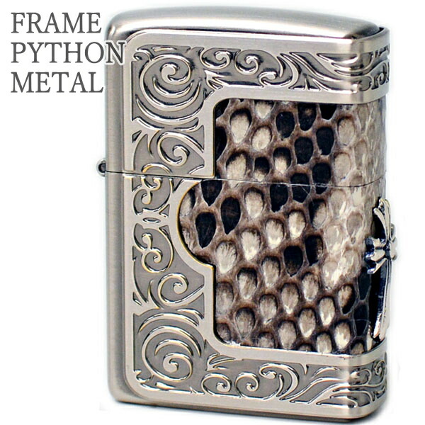 楽天市場】【完売】ZIPPO ジッポー フレームパイソンメタル クロス 3面