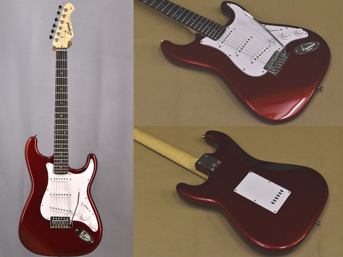 Legend LST-X ストラトキャスタータイプ エレキギター ブラウン Legend