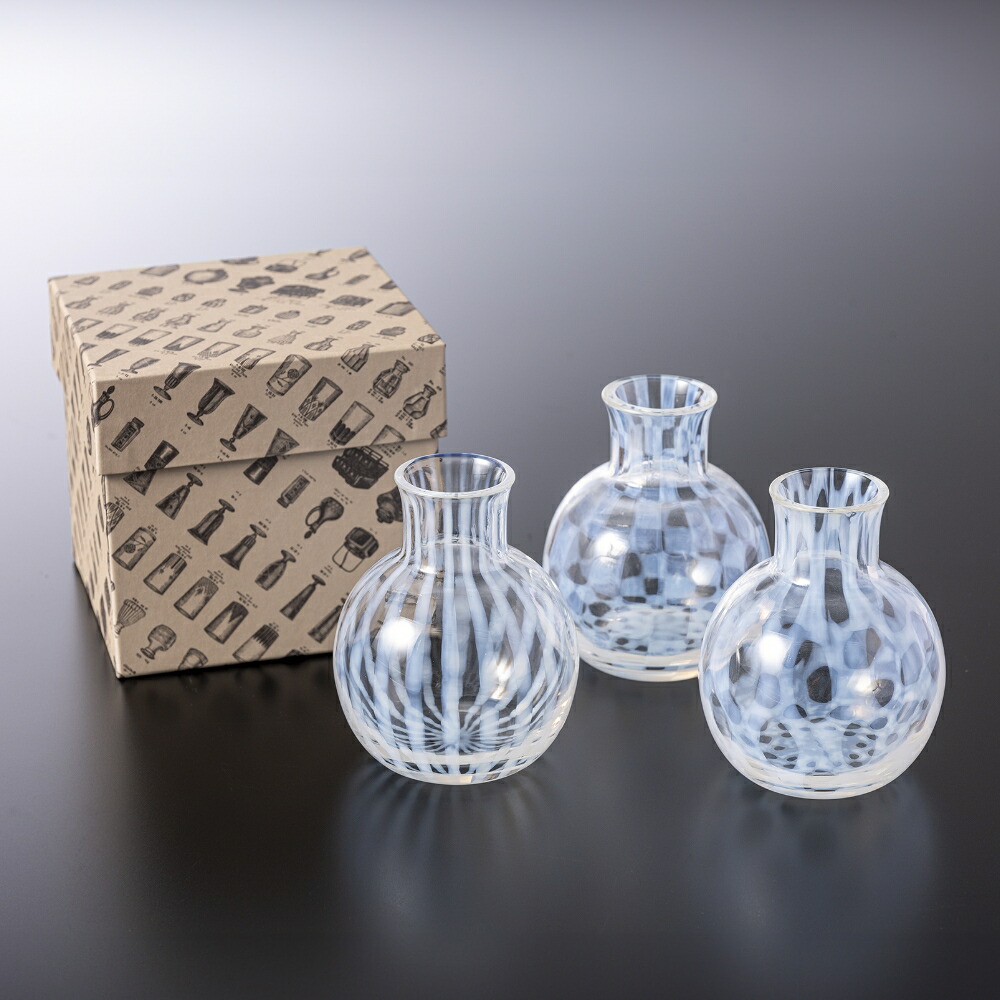 大正ロマン ガラス花瓶 フリルバラ 手作り吹ガラス 376_8.jpg