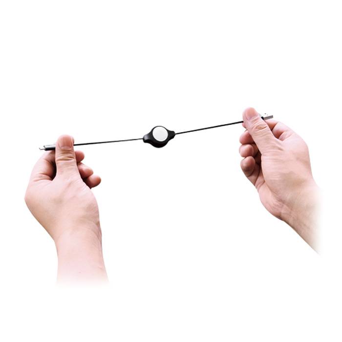 楽天市場】PSVITA 2000用 巻き取りUSBケーブル 75cm マイクロUSB端子