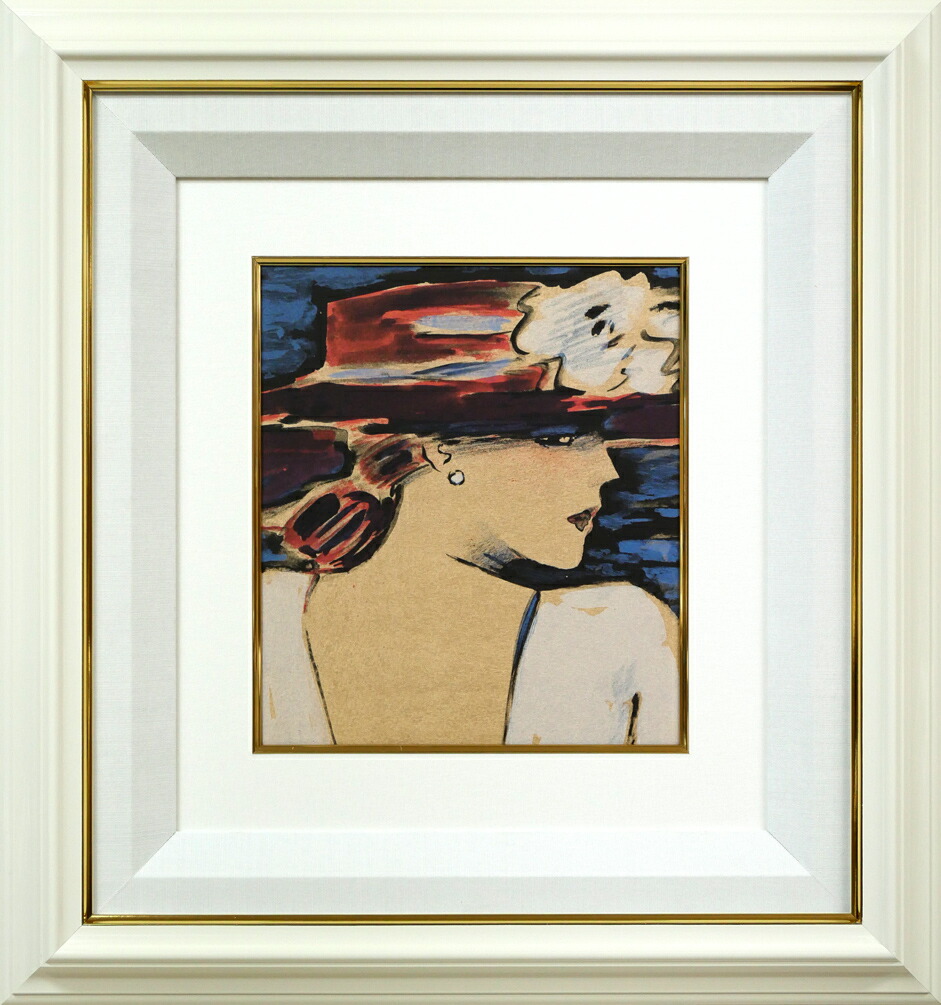 カシニョール Cassigneul タイトル不明 リトグラフ カシニョール