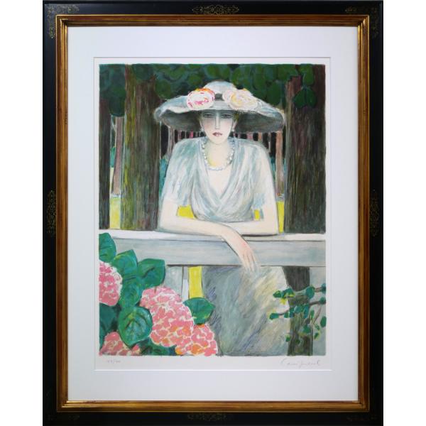 楽天市場】ジャン＝ピエール・カシニョール「森の小径」リトグラフ