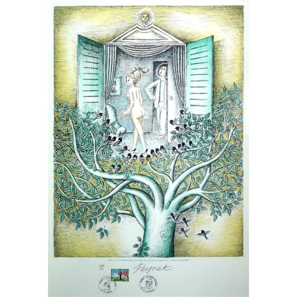 楽天市場】レイモン ペイネ(Raymond Peynet)「みんなが見てるよ