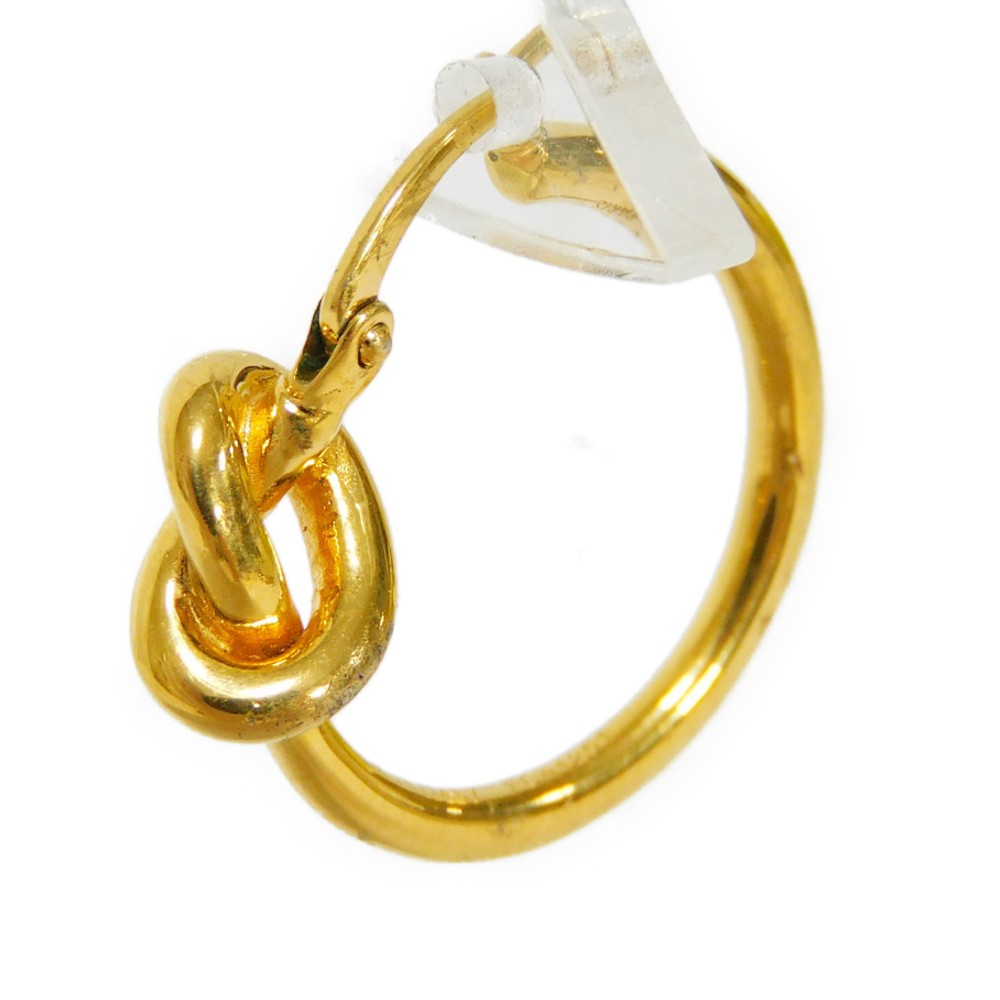 CELINE ノットスモールフープピアス片耳用 CELINE ノットフープピアス