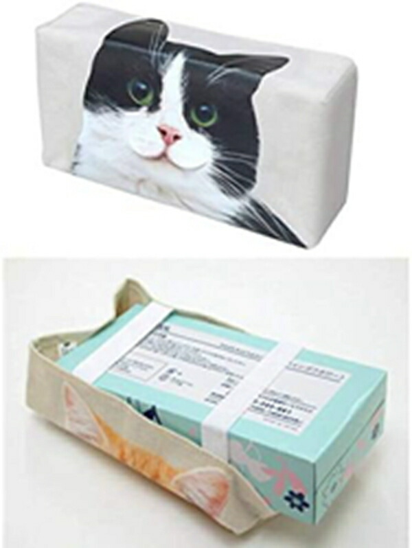 楽天市場】ティッシュカバー ティッシュケース 口からティッシュが出る