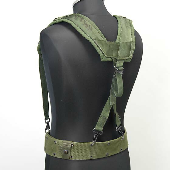 アメリカ軍ALICE装備 LC−1/−2ベルト/サスペンダー/ポーチ 実物中古品