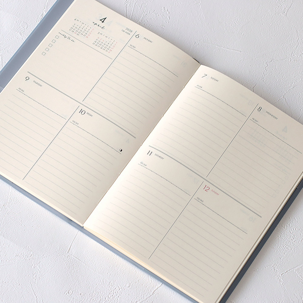 楽天市場】【50％OFF】【2026年手帳/2026年1月始まり】スケジュール帳