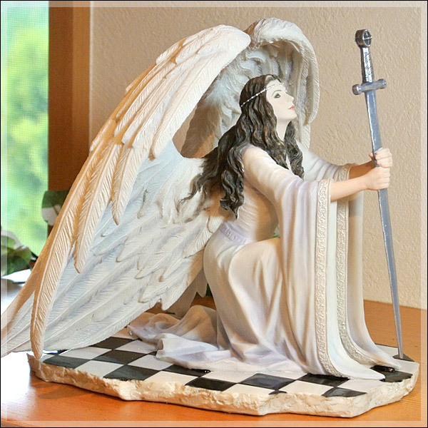 楽天市場】【送料無料】心の暖かさ 天使 エンジェル 像 天使