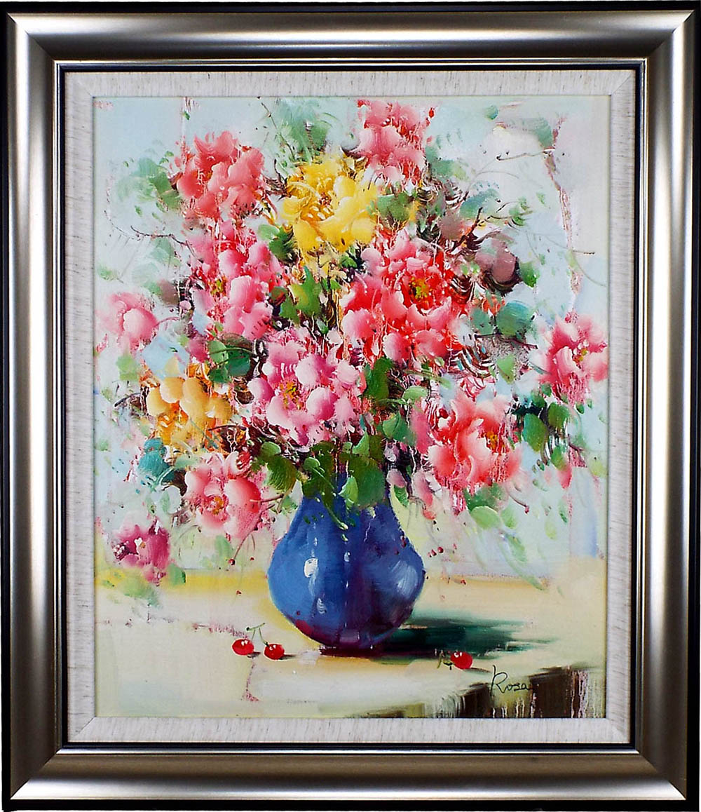 油絵（花瓶の花）F6 油絵（花瓶の花）F6 油絵（花瓶の花）F6 油絵