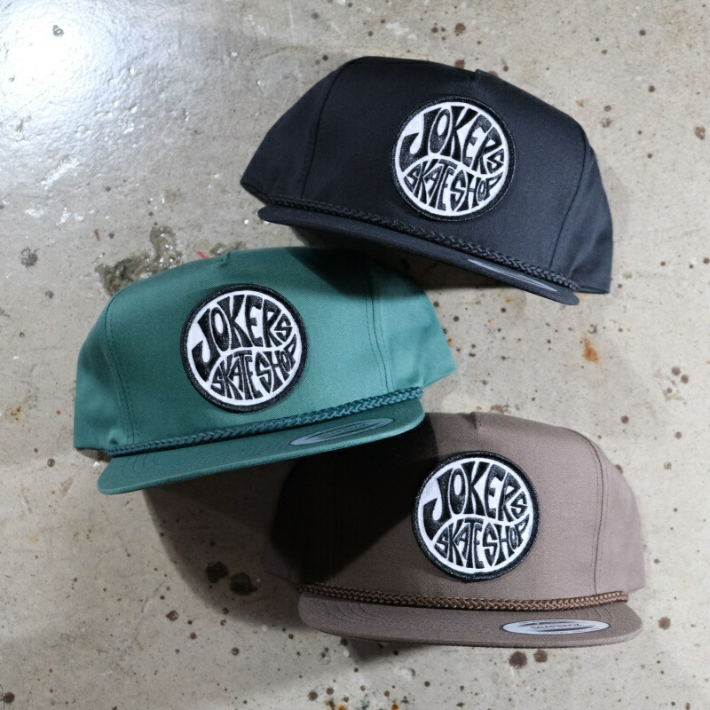 楽天市場】JOKERS SKATE SHOP【CLASSIC CIRCLE PATCH ROPE SNAPBACK