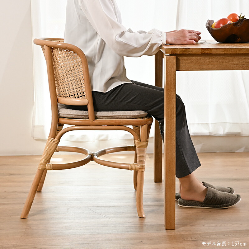 楽天市場】アジアン家具 ダイニング3点セット テーブル幅80cm