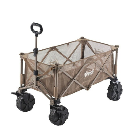 楽天市場】Coleman(コールマン) 【ベージュ】キャリーカート