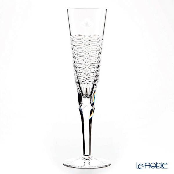 カガミクリスタル 江戸切子 フルートシャンパングラス 緑 Kagami刻印有