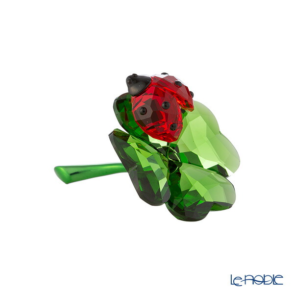 楽天市場】スワロフスキー テントウムシと四つ葉のクローバー 5005063